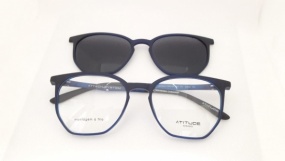 Armacao Clipon Atitude - Attach Tropez D01 52 Azul  Fosco